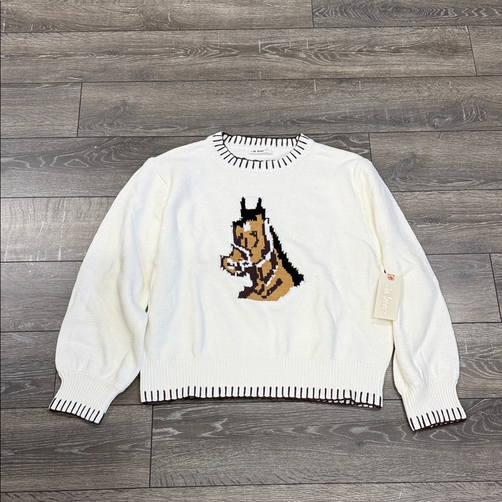 In Bloom Cream Sweater
